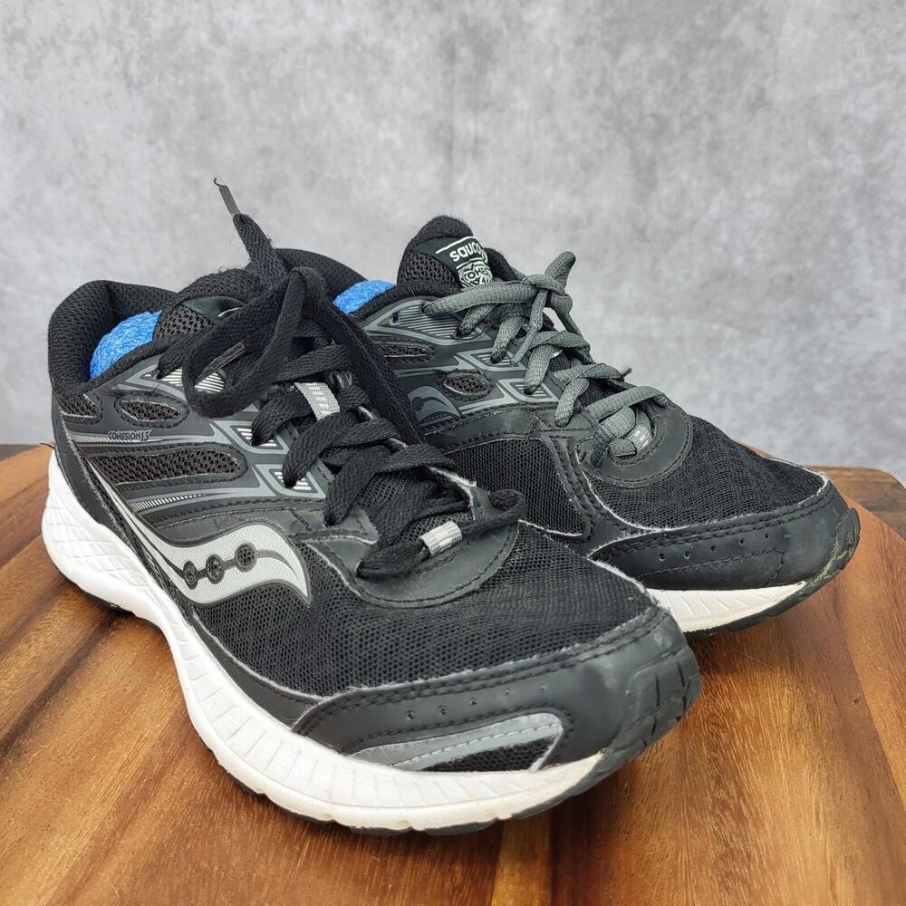 Saucony Cohesion 13 Running Shoes Womens 6 Black Sneakers Trainers S10559-1 - Picture 2 of 14